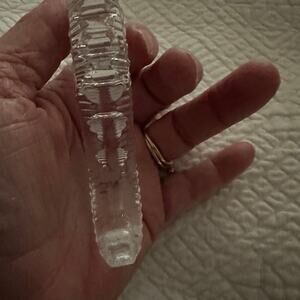 waterford‎ crystal seahorse paper weight